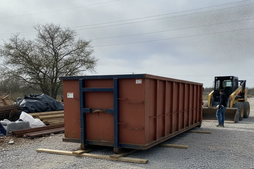 40-Yard Roll-Off Dumpster Rental in New Braunfels TX