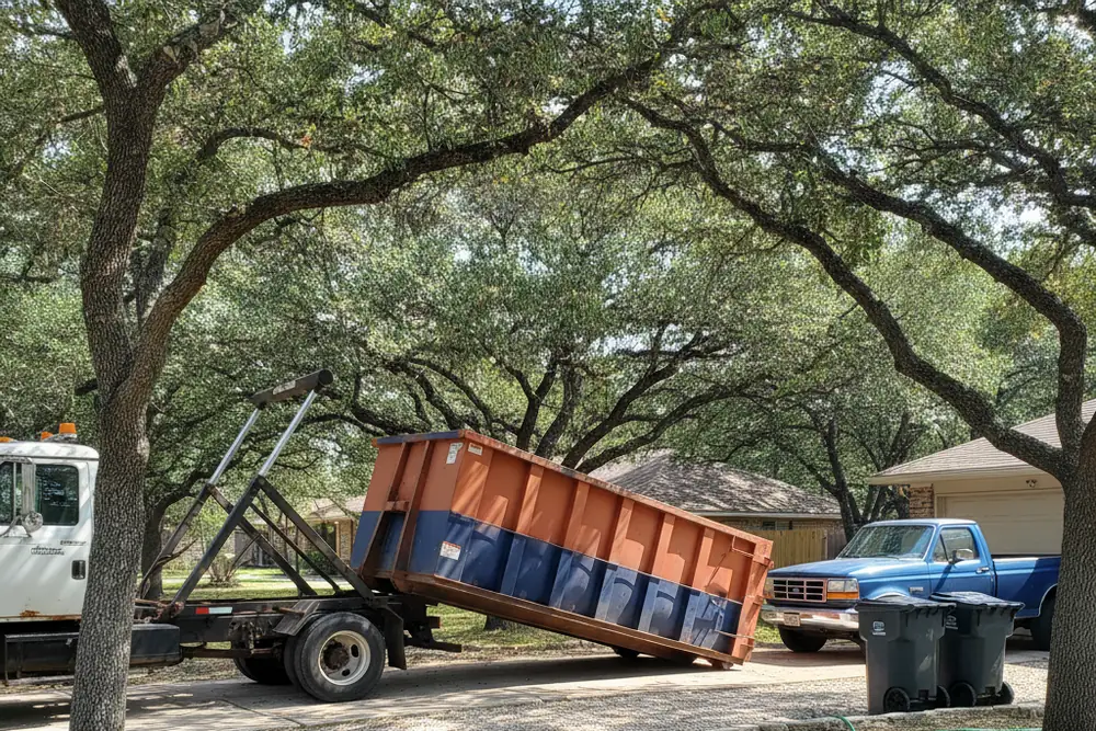 Same-Day Dumpster Delivery in New Braunfels TX